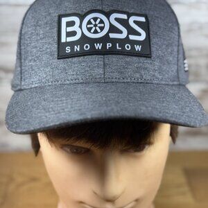 BOSS SNOWPLOW Hat Cap Adjustable NEW